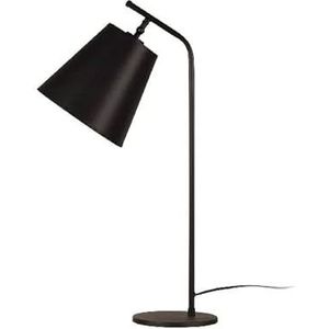 Homemania Moderne tafellamp, metaal, zwart, 67 cm lampenkap: 21 x 20 cm, 25 stuks