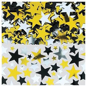 Amscan 379967 - Confetti Hollywood, sterren, folie, 70 g, strooidecoratie, tafeldecoratie, carnaval, themafeest
