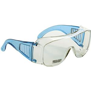 Eagle Industry Double veiligheidsbril, transparant, incl. polycarbonaat glazen, anti-condens- en slijtvaste glazen