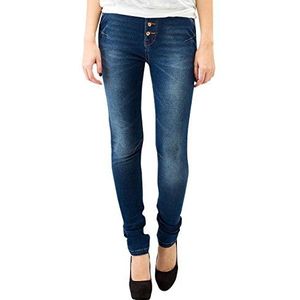 Blend dames broek, blauw (29011-l32), 32W x 32L