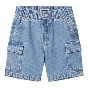 TOM TAILOR Bermuda jeansshort voor jongens, 10142 - Light Stone Blue Denim, 98 cm