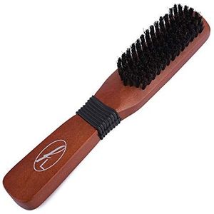 Fine Lines - Lange Paddle Borstel | Borstel van zwijnen en nylon haren | Zachte haren borstel voor Afro, nat of krullend haar | Borstels voor vrouwen en mannen