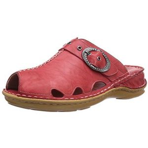 Andrea Conti 0247402021 clogs voor dames, Rood Rood 021, 36 EU