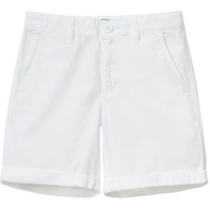 United Colors of Benetton Bermuda 4AC7C900Z Shorts, optisch wit 101, KL kinderen, Optisch wit 101, 160 cm