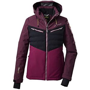 Killtec - KSW 19 WMN SKI JCKT - Ski-jack - Donkere Pruim - Functioneel met Afritsbare Capuchon