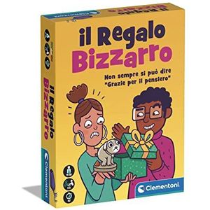 Clementoni - Party Game-16777 Het bizarre geschenktafel, kaartspel voor volwassenen, 3-6 spelers, Made in Italy, Italiaanse kleur