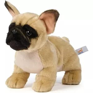 2x Pluche Franse Bulldog honden knuffels 15/25 cm speelgoed set bestellen voor € 49.98 bij het