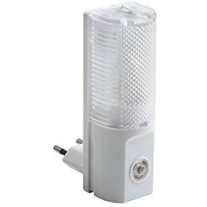 Meister Nachtlampje 5 W - Verwisselbare lamp - Met schemersensor - Voor kinderkamer & slaapkamer - Energiebesparend/Stopcontact Licht/Oriëntatielicht / 7420510