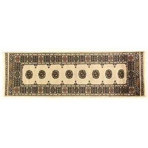 Eden Carpets Kashmirian Vloerkleed Handgeknoopt Bangle, Katoen, veelkleurig, 76 x 234 cm