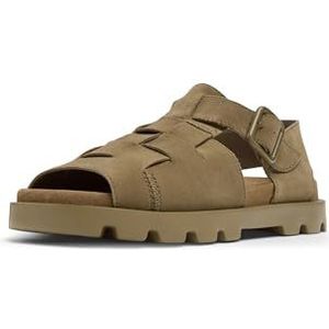 Camper K201397 Brutus Damessandalen, middenbruin 006, 37 EU