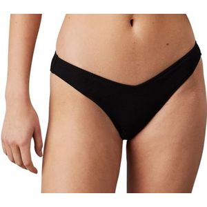 Calvin Klein Delta Braziliaanse bikinibroekje voor dames, Pvh Zwart, XS