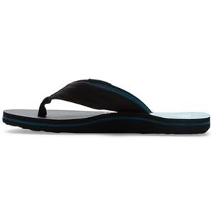 Quiksilver Molokai Layback sandaal, zwart/blauw, 36 EU, Black Black Blue, 36 EU