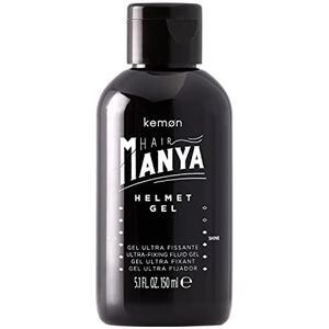 Kemon Hair Manya Helmet Gel - alcoholvrije haargel voor extra sterke grip, professionele haarstyling voor hem - 150 ml