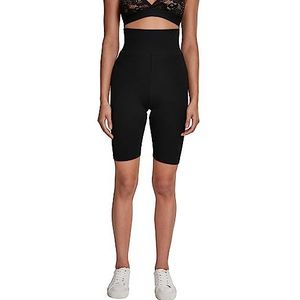 Urban Classics Dames Dames Fietsbroek High Waist Cycle Yoga Shorts, zwart, XS