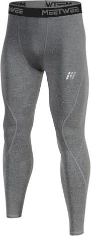 MEETWEE Thermische onderbroek voor heren, thermisch ondergoed, lange onderbroek, winterlegging, functioneel ondergoed, skiondergoed, warm ondergoed voor mannen