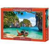 Castorland CSC104154 Ko Phi Le, Thailand, puzzel van 1000 stukjes, kleurrijk