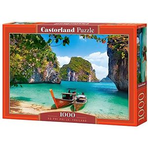 Castorland CSC104154 Ko Phi Le, Thailand, puzzel van 1000 stukjes, kleurrijk