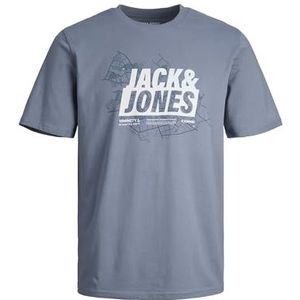 Jack & Jones JCOMAP Summer Logo Tee SS Crew Neck SN, stone, S