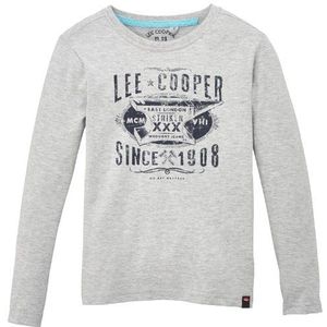 Lee Cooper Kids LCEN1018 T-shirt voor jongens - grijs - 12 ans