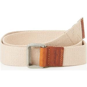 Wrangler Men's Webbing Belt, beige, 85, beige, 85