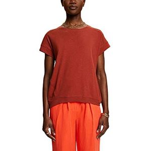 ESPRIT Dames 033EE1K319 T-shirt, 805/TERRACOTTA, XXS, 805/terracotta., XXS
