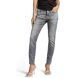 G-STAR Raw 3301 Skinny Ankle Jeans voor dames, grijs (Sun Faded Glacier Grey D21291-a634-c464), 27W / 28L