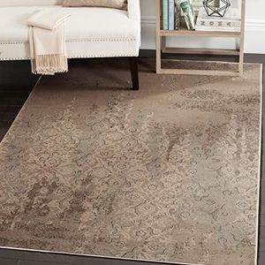Safavieh Vintage geïnspireerd tapijt, VTG436, geweven viscose, 120 x 180 cm, grijs/ivoor
