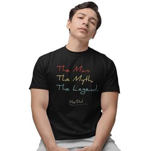 REPUBLIC OF CALIFORNIA De man The Mythe The Legend the Father Vrijetijdskleding voor Vaderdag Legendarische stijl, verrassingsidee voor ouders, Zwart, XXL