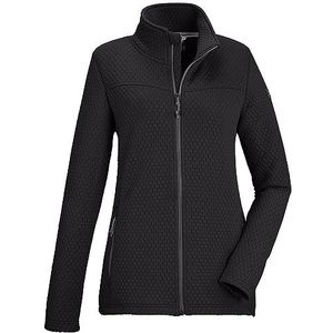 killtec Dames Jas met opstaande kraag/powerstretch jack KOW 5 WMN FLX JCKT, anthracite 42, 39680-000