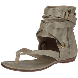 Buffalo London 309-9823 PU TAN 01 109322 damessandalen, Grijs Grey01, 40 EU