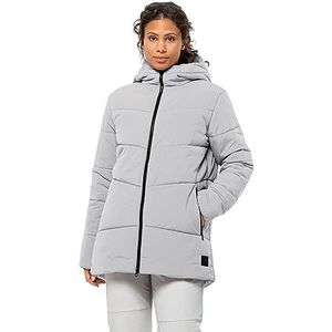 Jack Wolfskin Karolinger Long JKT W Jas, Moonwalk, XS Dames, Moonwalk, XS