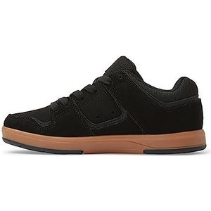 DC Shoes Dc Cure Sneakers voor jongens, Black Gum., 36.5 EU