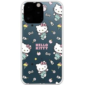 Personalaizer Hello Kitty beschermhoes voor iPhone 15 Pro van stikers