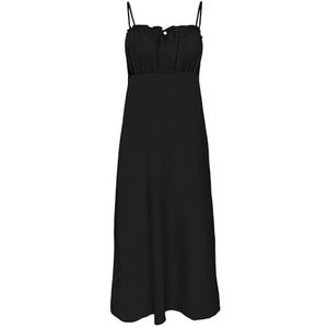 ONLY Onlnelly Life Alexa Midi Dress Noos Ptm midi-jurk voor dames, zwart, M