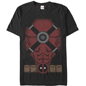 Marvel Deadpool - Deadpool Unisex Crew neck T-Shirt Black XL