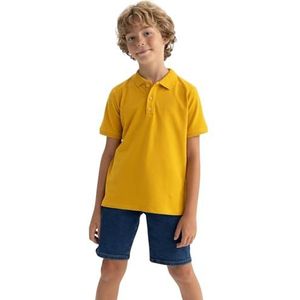 DeFacto Jongens T-shirt, geel, 11-12 Jaar