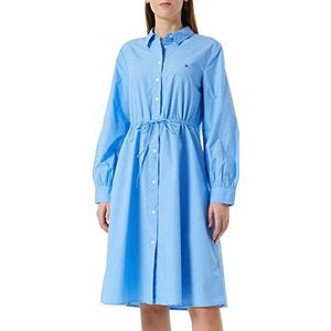 Tommy Hilfiger Hemdjurken voor dames, Hydrangea Blauw, 64