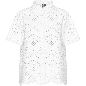 Pcvilde Ss Shirt WVN, wit (bright white), S