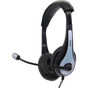 AVID AE-36 Koptelefoon Headset met Microfoon en 3.5mm Jack - Wit