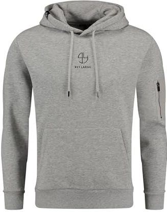 KeyLargo - Klmembership - Sweat à Capuche - Grey Mel - Draagcomfort en Duurzaamheid