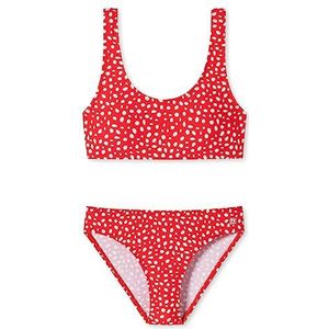Schiesser Bustier voor meisjes, bikiniset, rood gestippeld, 152, rood gestippeld, 152 cm