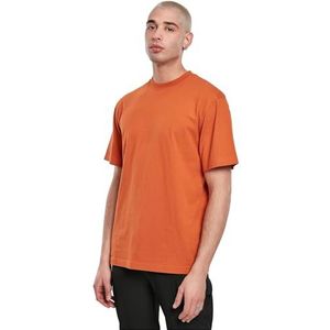 Urban Classics Herent-T-shirt met lange mouwen, roestrood, L