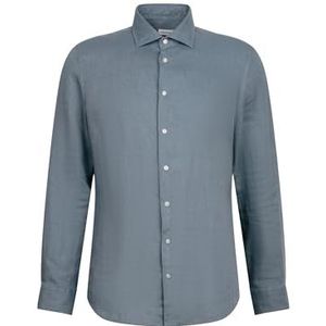 Overhemd - Effen - Linnen - Slim Fit - Lange Mouw