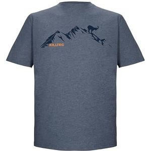 killtec heren T-shirt korte mouw/ronde hals KOS 365 MN TSHRT, dunkelblau, S, 43659-000