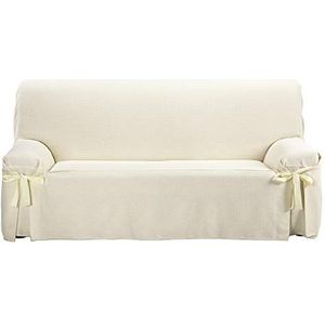 Martina Home Corfu Bankovertrek, Lazos, beige, 3-zits