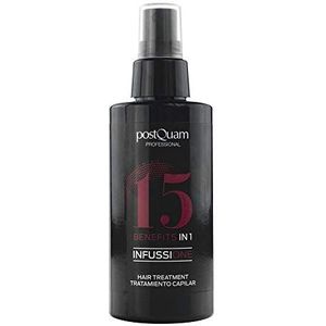 PostQuam - Spray Protector Térmico para Pelo - Tratamiento Hidratante para Cabello 15 en 1 - Acondicionador Sin Aclarado, Anti-Frizz, Termoprotector para Todo Tipo de Cabellos - 125 ml