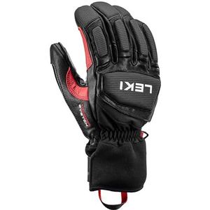 LEKI Griffin Pro 3D - Alpine handschoenen met Trigger 3D - zwart/rood, maat: 9.0