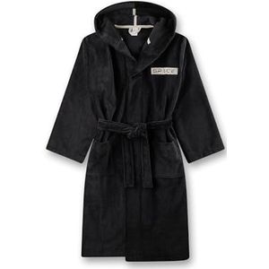 Sanetta Jongensbadjas blauw | Hoogwaardige en behaaglijke badjas van badstof voor jongens. Badjas met capuchon en riem | Badjas voor jongens, blauw, 128