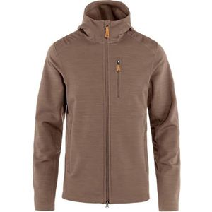 Fjällräven - Keb Fleece Hoodie - Suede Brown - Vest