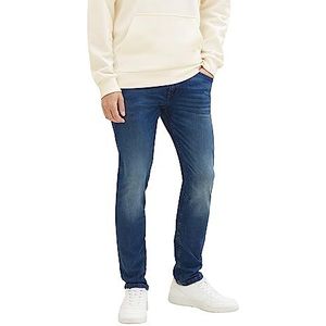 TOM TAILOR Denim Slim Piers Jeans voor heren, 10119 - Used Mid Stone Blue Denim, 28W / 32L